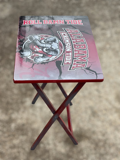 Roll Tide Inspired Tray Table
